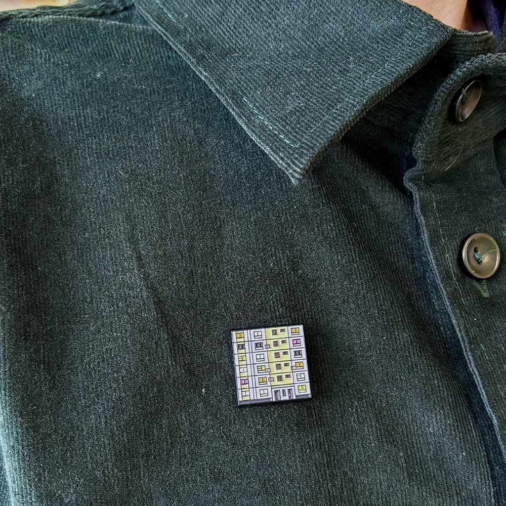 Значок Friend Function Панельки - Серия П-44 (бежевый) - фото 2