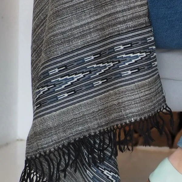 Большой шерстяной шарф Grenlandia Folk - фото 9