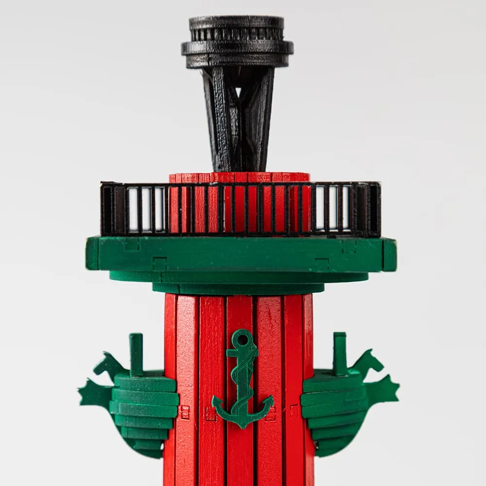 Сборная модель Ростральная колонна - фото 9