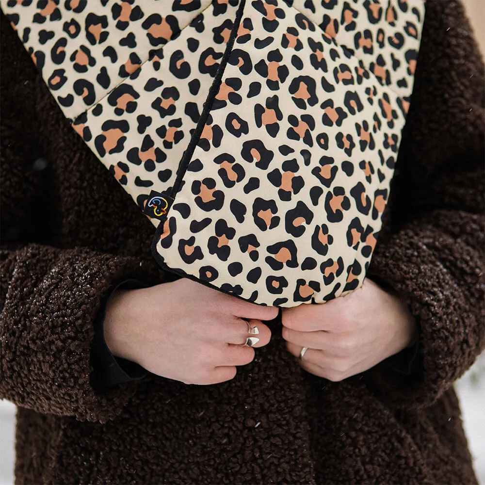 Дутый шарф Friend Function леопардовый - фото 6