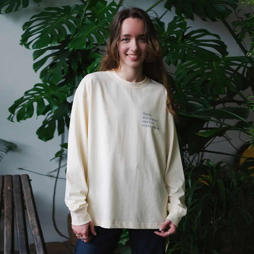 Лонгслив Меч MENTAL HEALTH Cream - фото 2