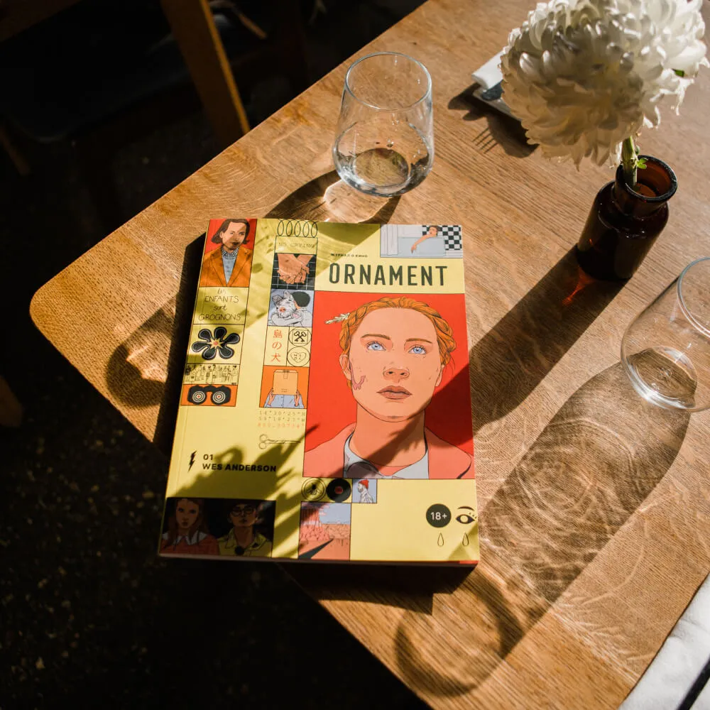 Журнал Ornament Уэс Андерсон / От «Бутылочной ракеты» до «Города астероидов» - фото 1