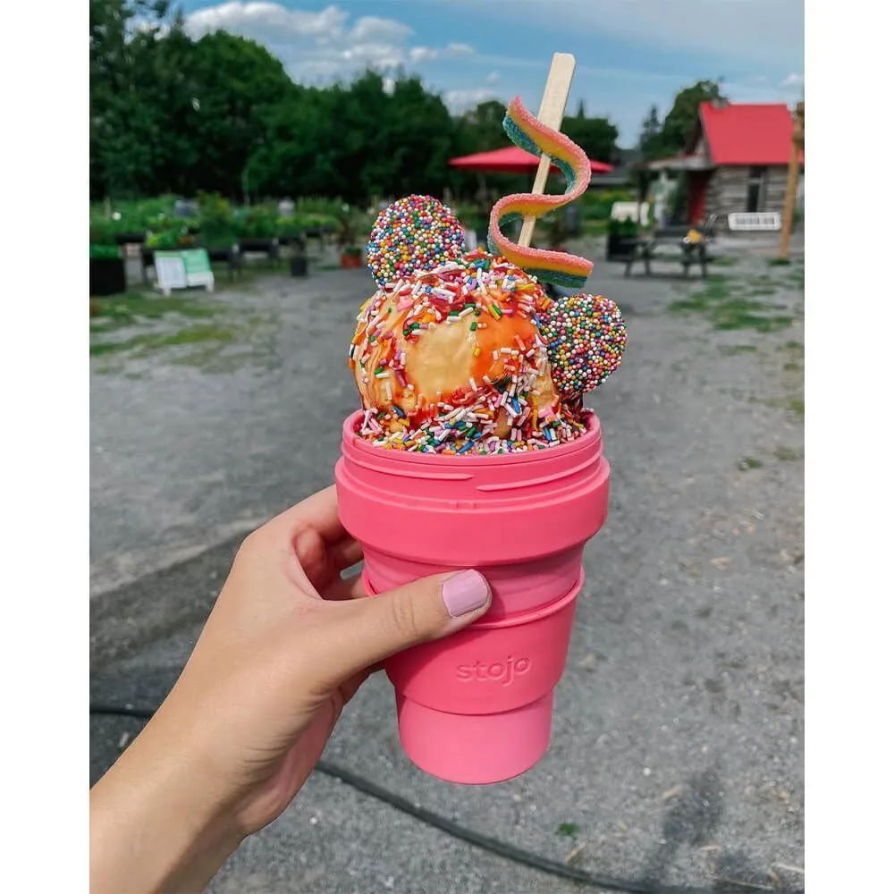 Складной стакан Stojo Peony 355 мл - фото 7