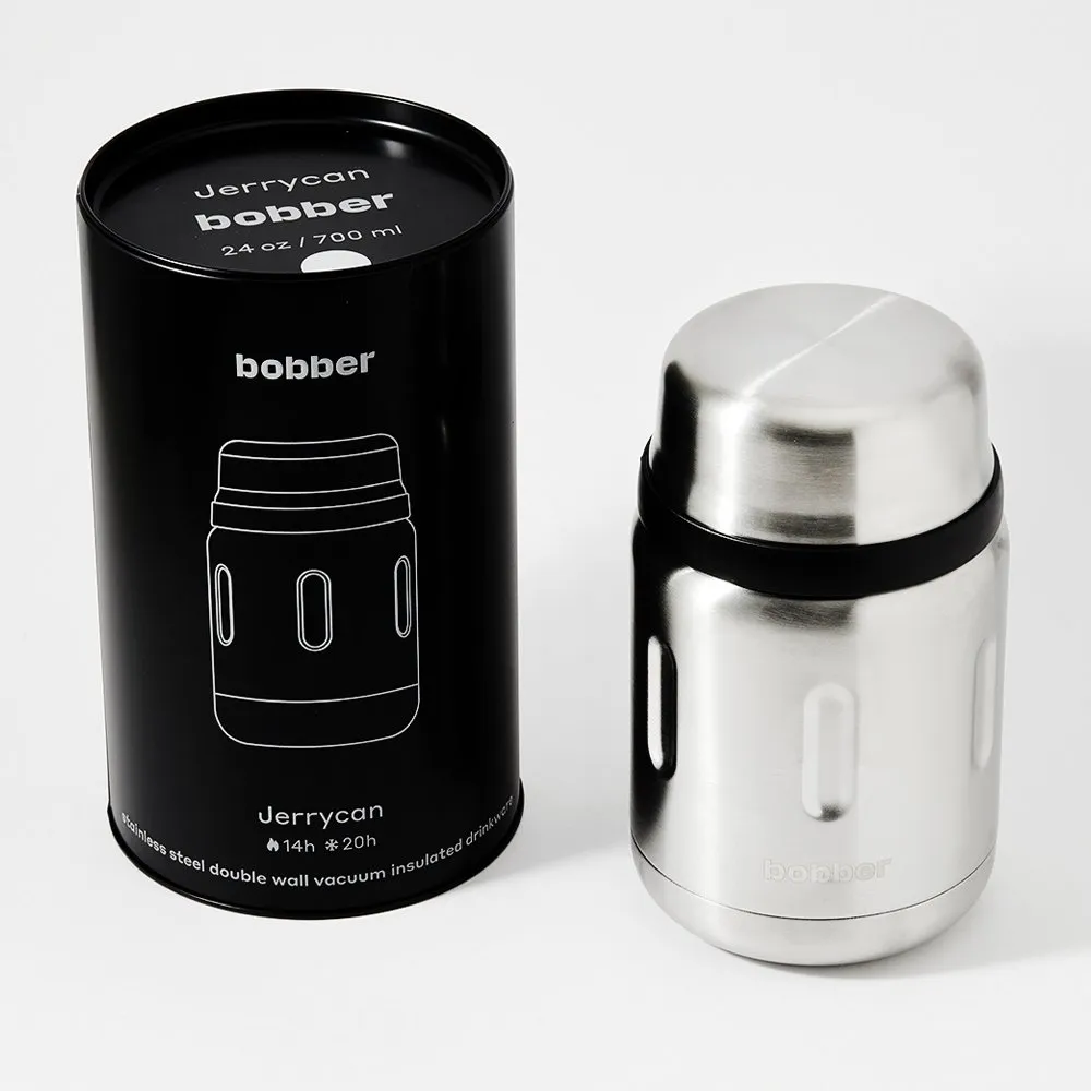 Термос для еды bobber Jerrycan 700 мл матовая сталь - фото 5