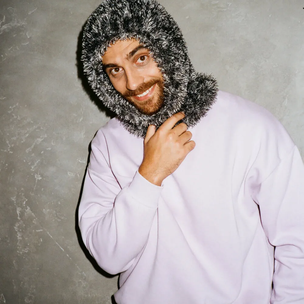 Капюшон CHECK YA HEAD серый Т1922/217 - фото 10