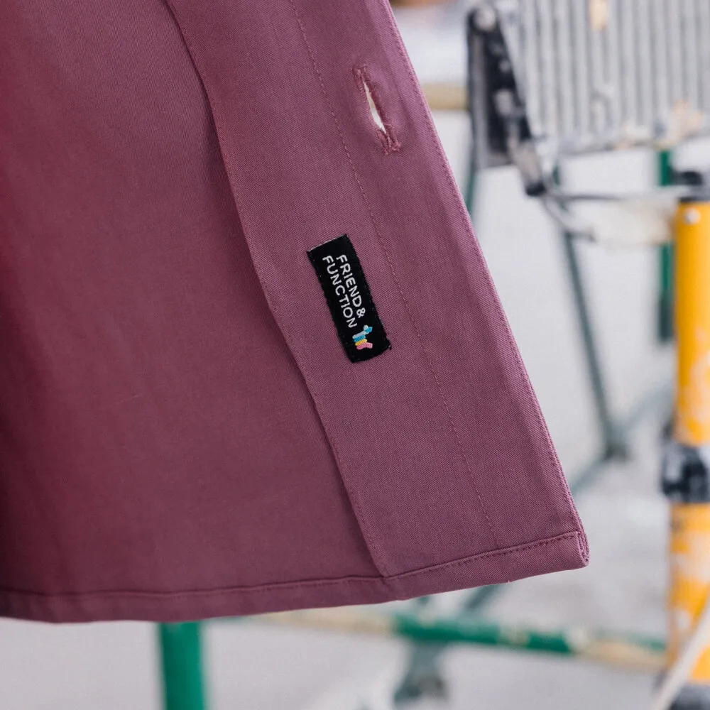 Рубашка с короткими рукавами Friend Function сиреневая - фото 8