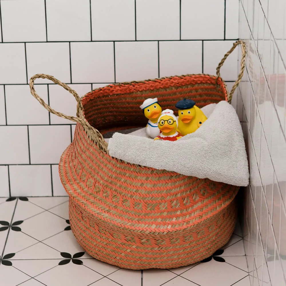 Корзина для белья REX коралловая - фото 6