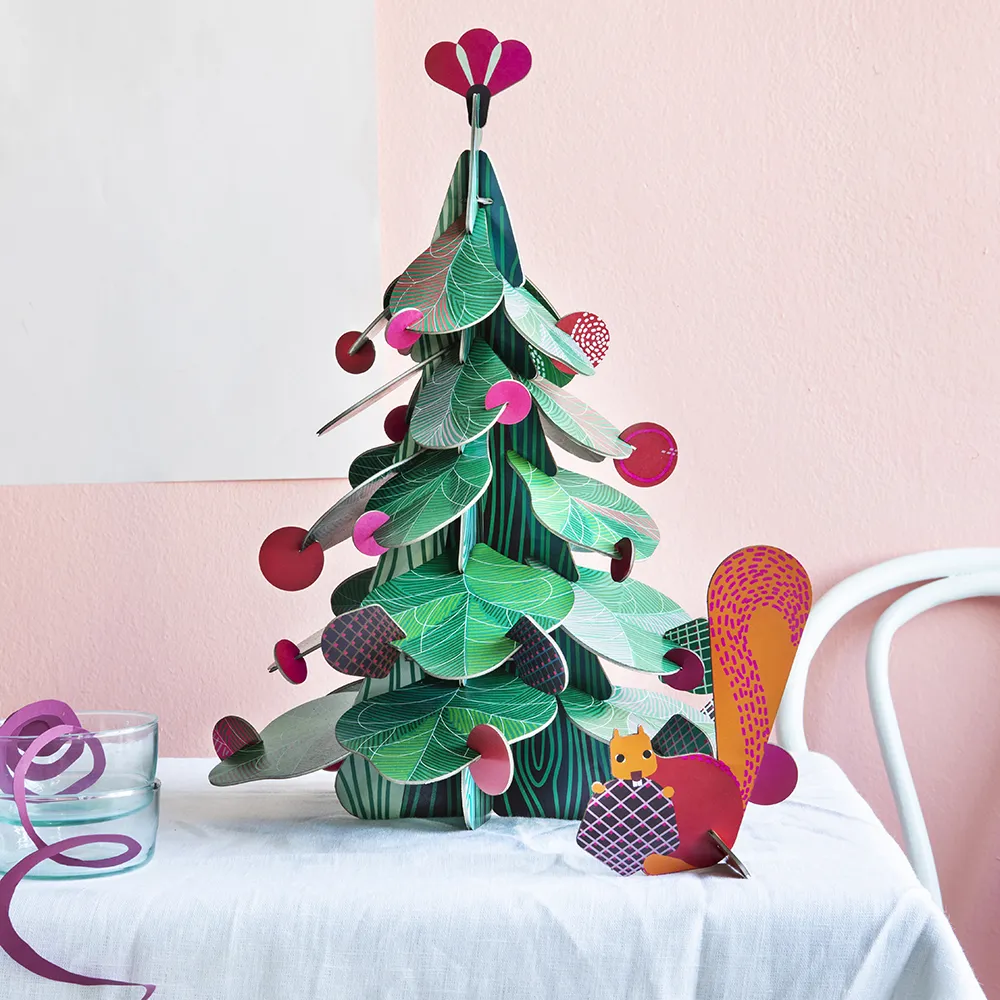 3D-конструктор Studio ROOF Christmas Tree, squirrel - фото 1