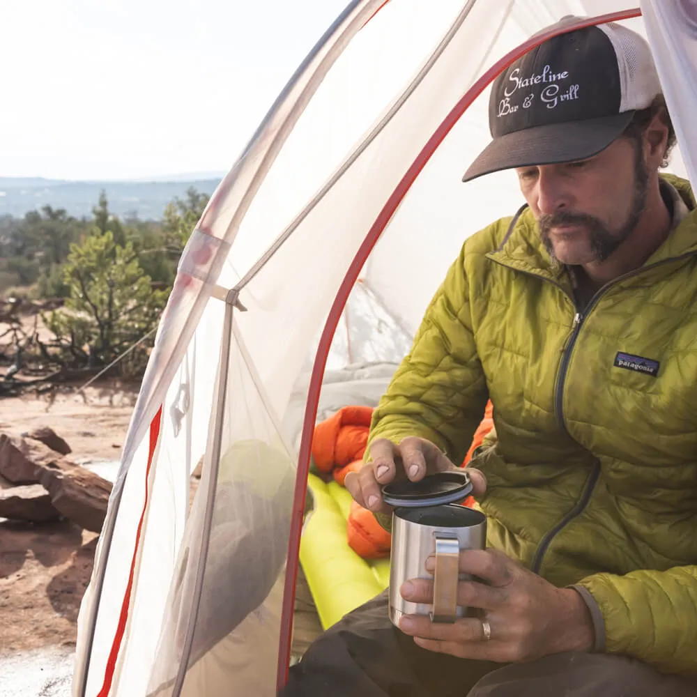 Термокружка Klean Kanteen Camp Mug 355 мл Brushed Stainless - фото 12