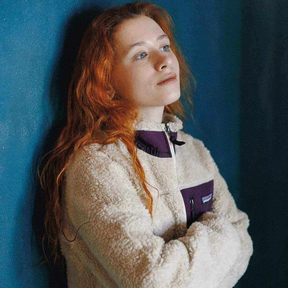 Флиска Patagonia женская Classic Retro-X Fleece Jacket dark natural - night plum - фото 6