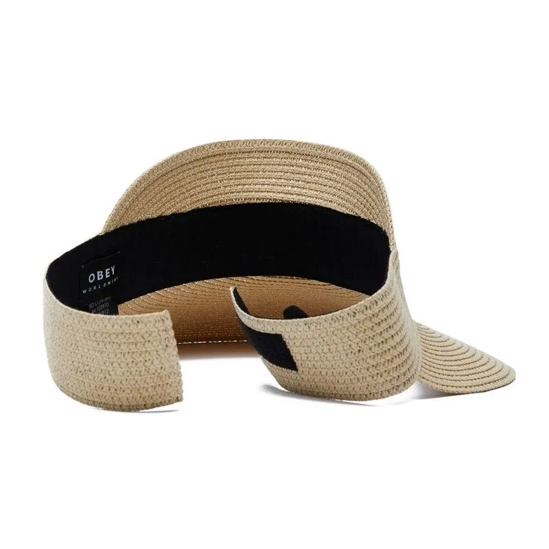 Козырёк Obey Slater Visor Natural - фото 3