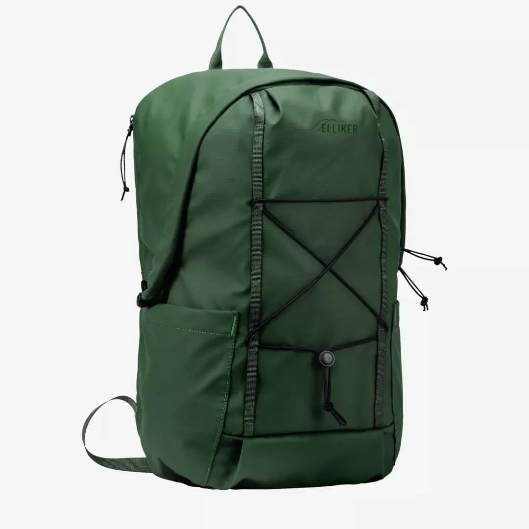 Рюкзак ELLIKER Kiln Hooded Zip Top 22L Green - фото 2