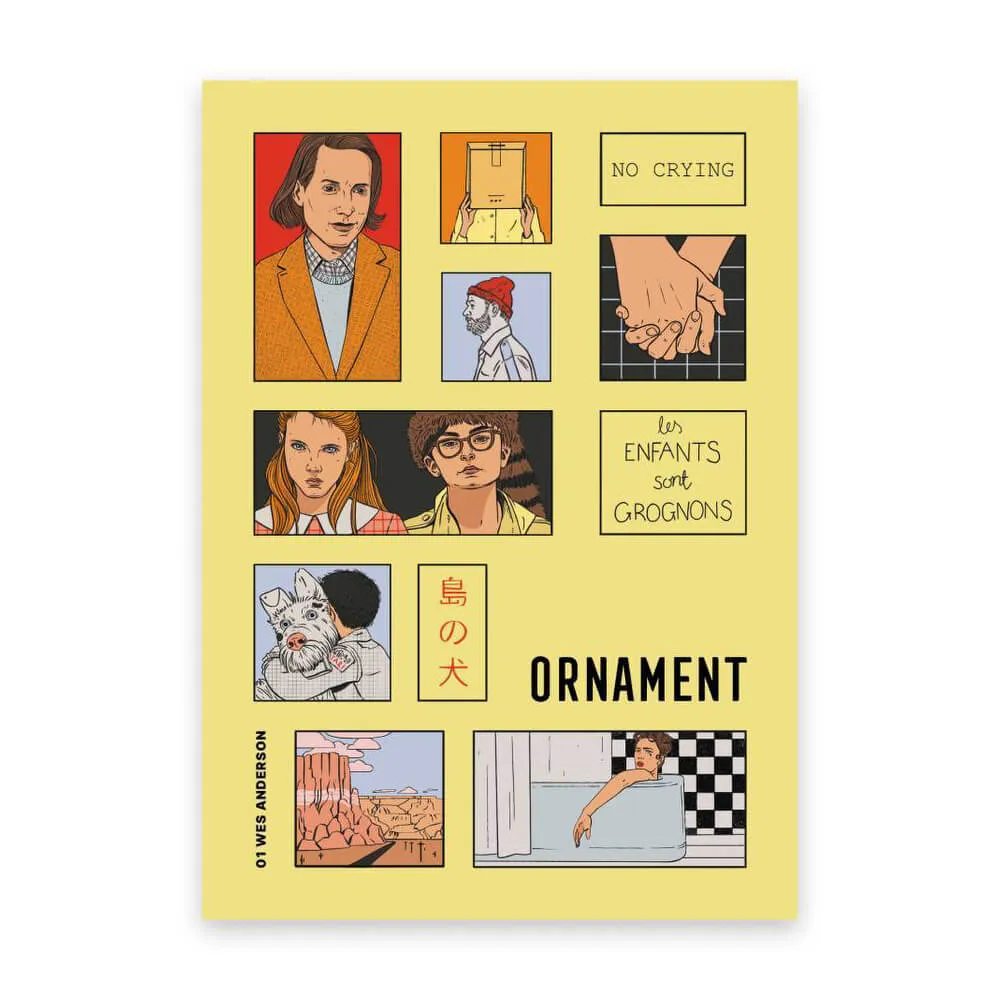 Журнал Ornament Уэс Андерсон / От «Бутылочной ракеты» до «Города астероидов» - фото 12