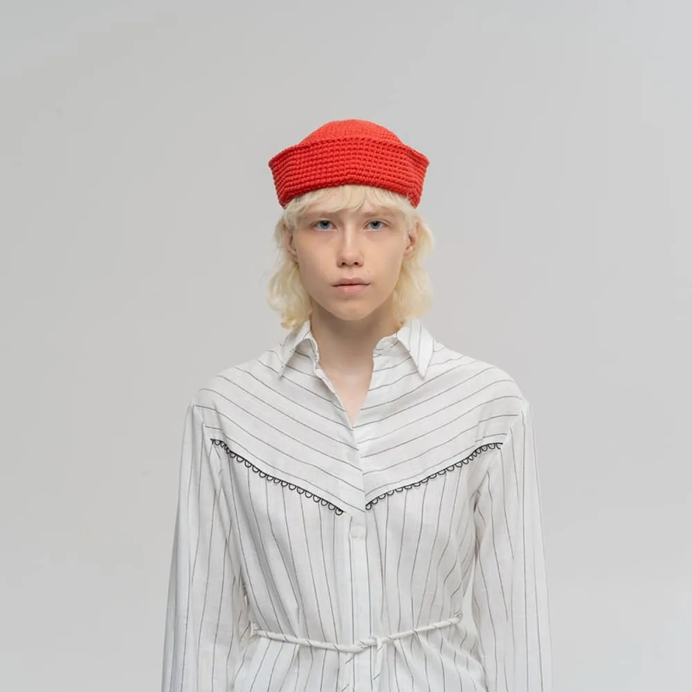 Шапка CHECK YA HEAD красная T2035/71 - фото 6