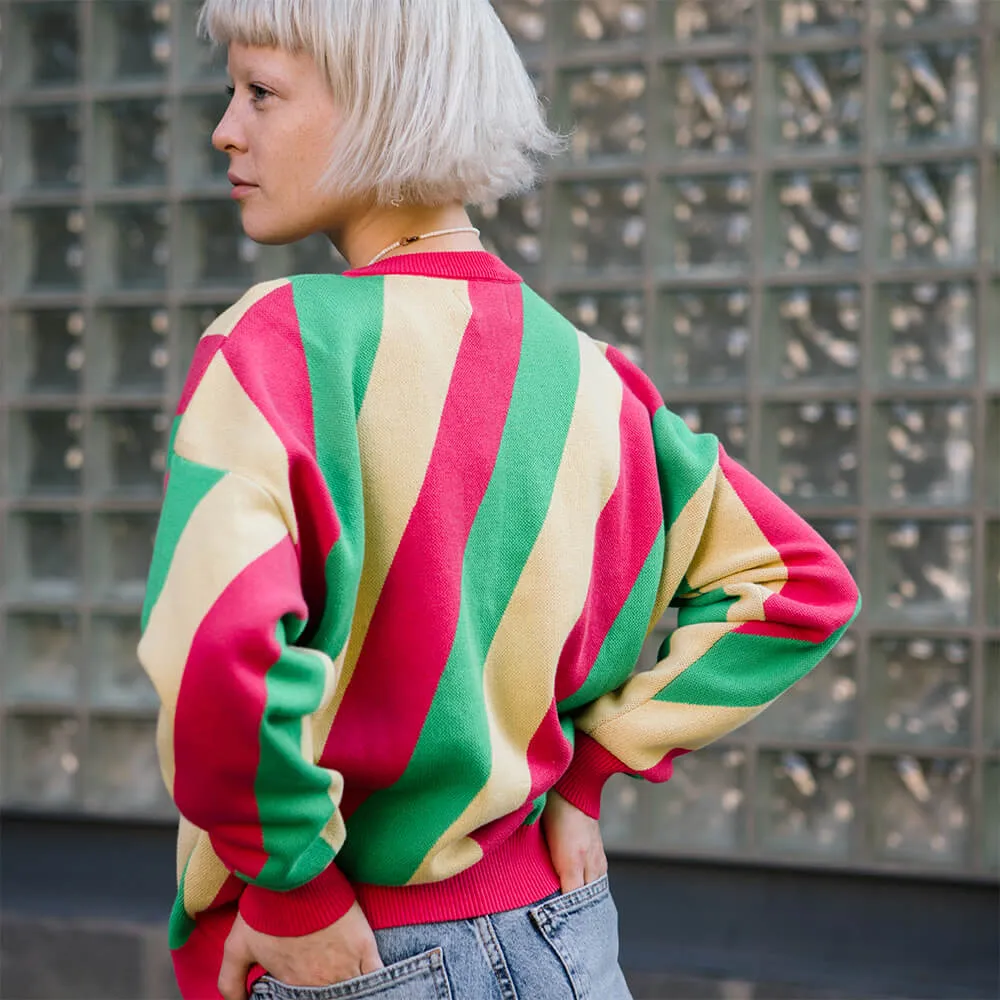 Свитер Thinking Mu Paloma Yellow женский - фото 1