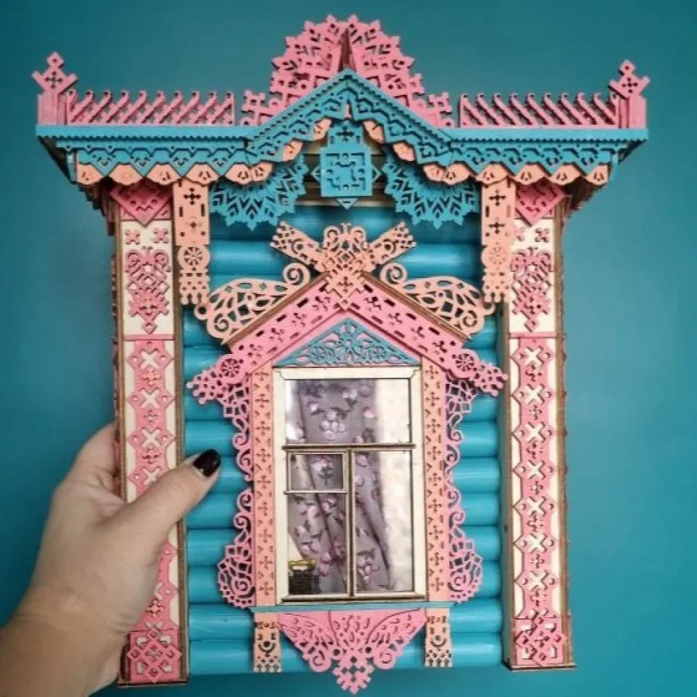 Сборный наличник Русский стиль - фото 1