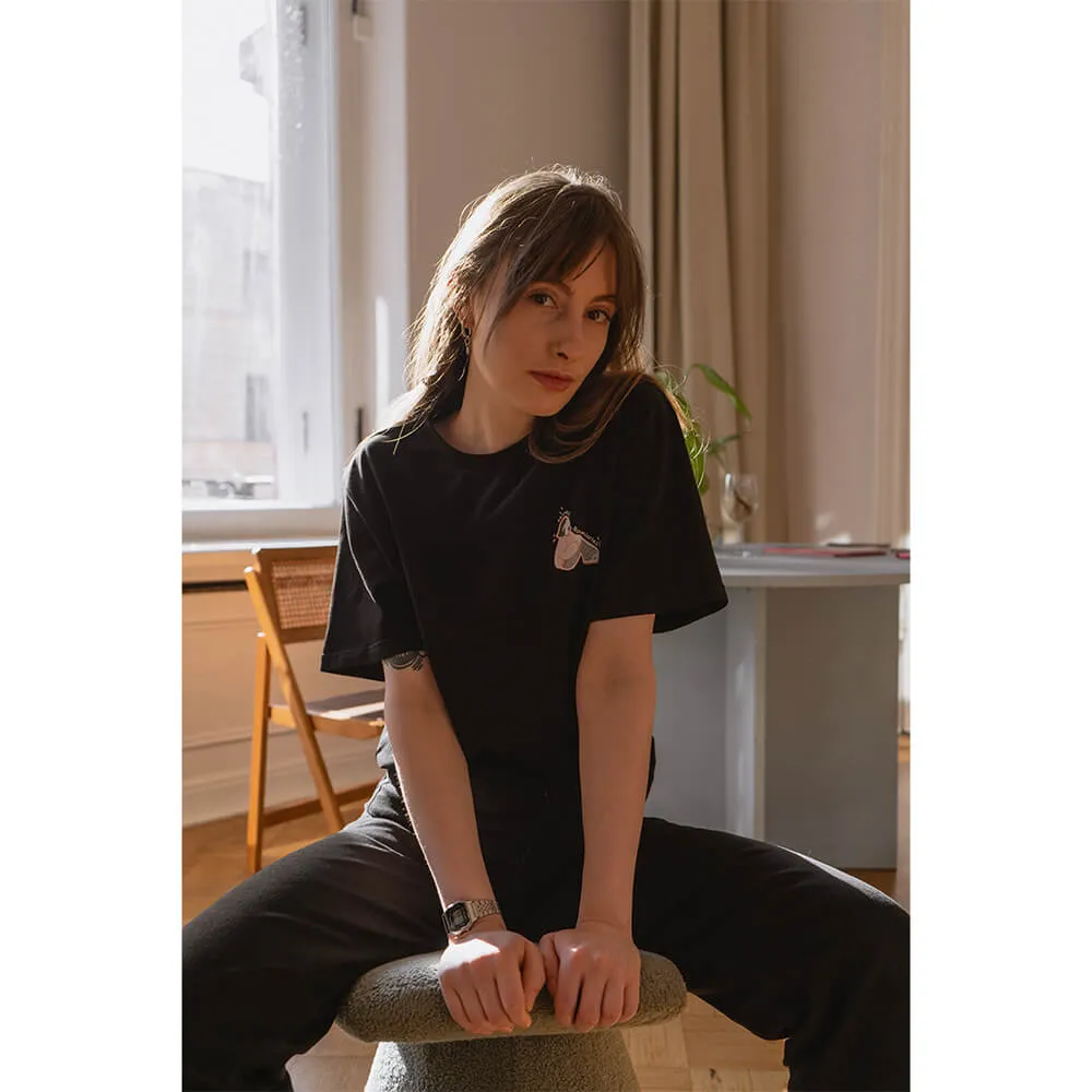 Футболка Friend Function Ты Не Одна черная - фото 3