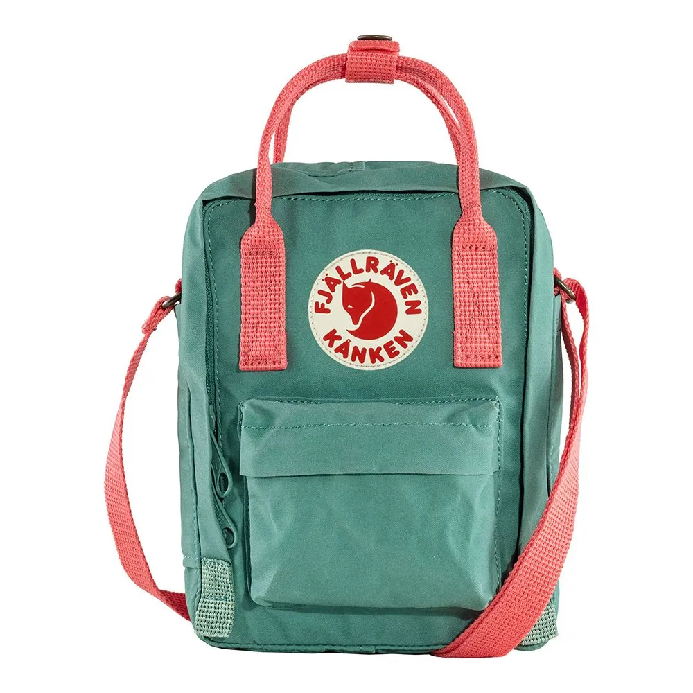 Сумка Fjallraven Kanken Sling Frost Green-Peach Pink (664-319) - фото 3