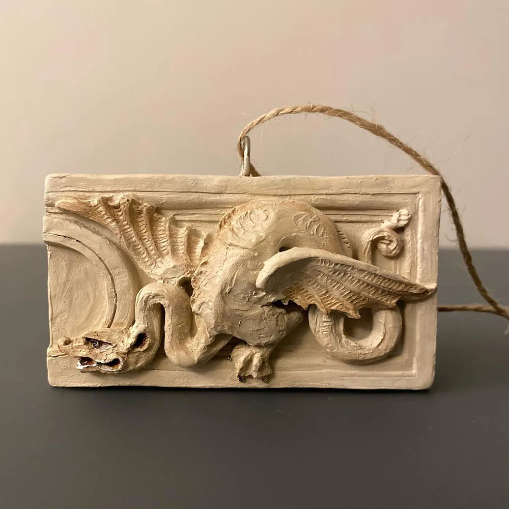 Новогодняя игрушка Urban Context - Дракон с фасада особняка Кельха - фото 2