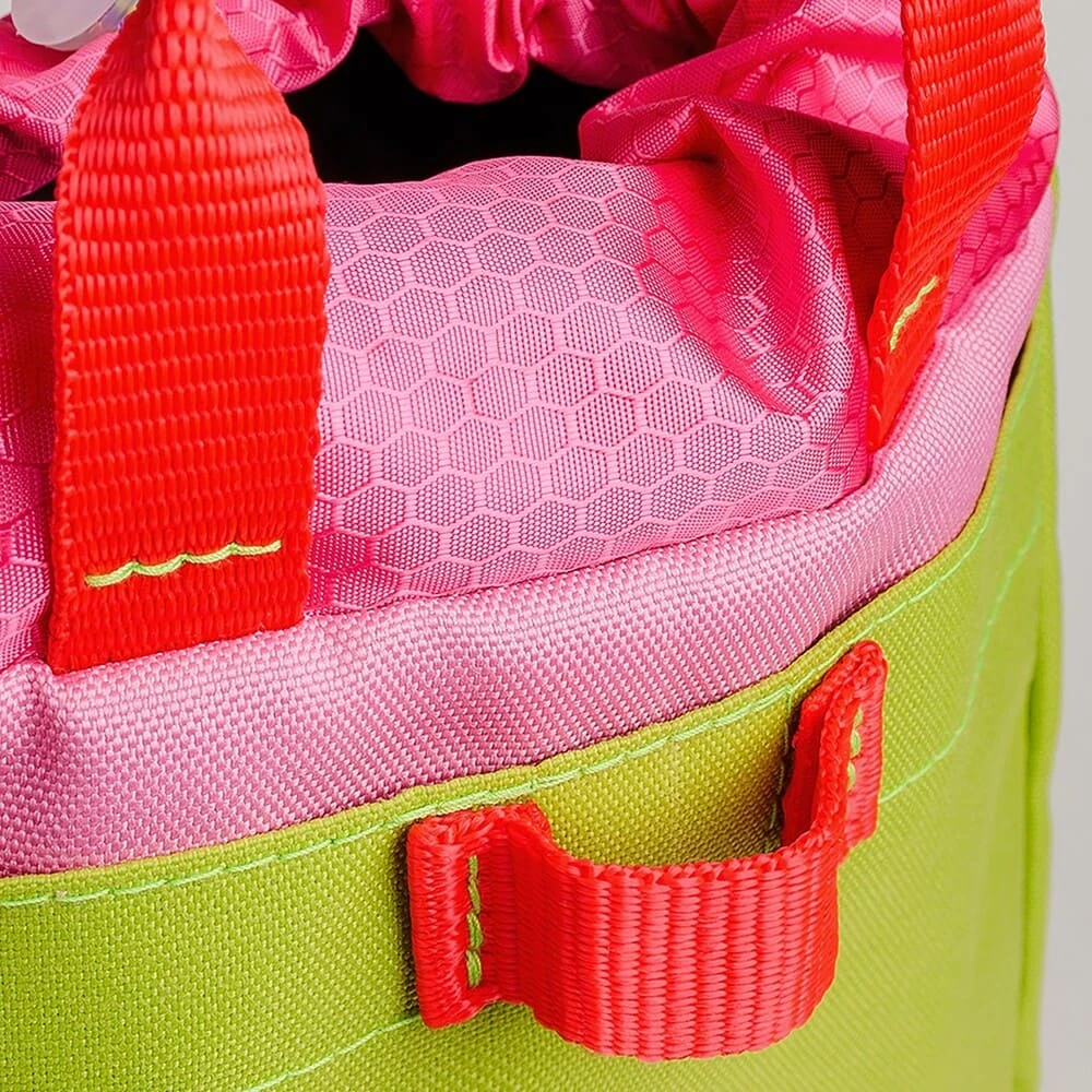 Сумка Ecovulva Дог 2.0 розово-зеленая - фото 5