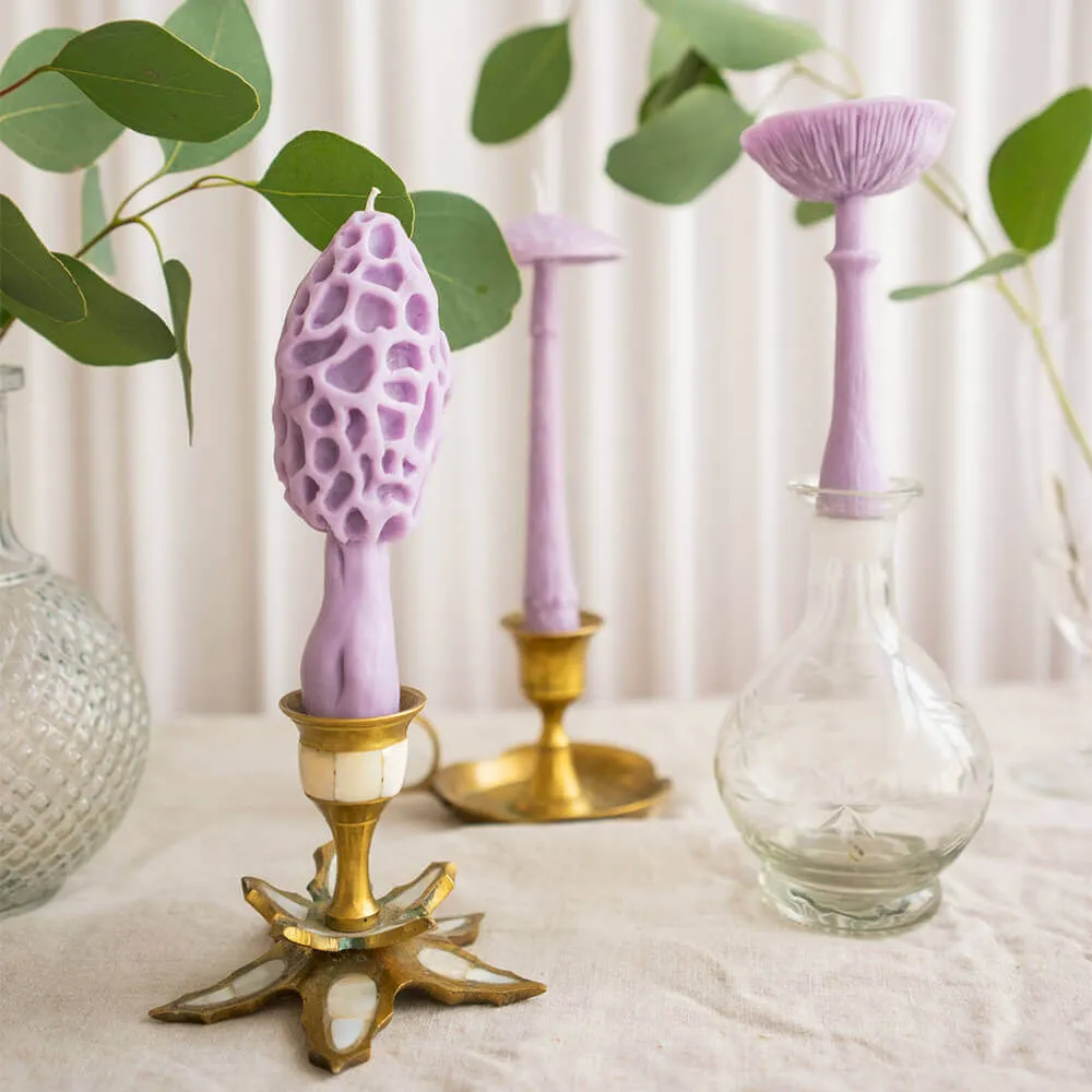 Ароматическая свеча Unification Love Сморчок лиловый - фото 2