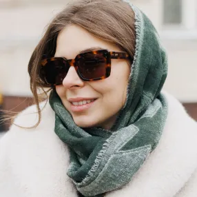 Очки MESSYWEEKEND Anna Tortoise Brown