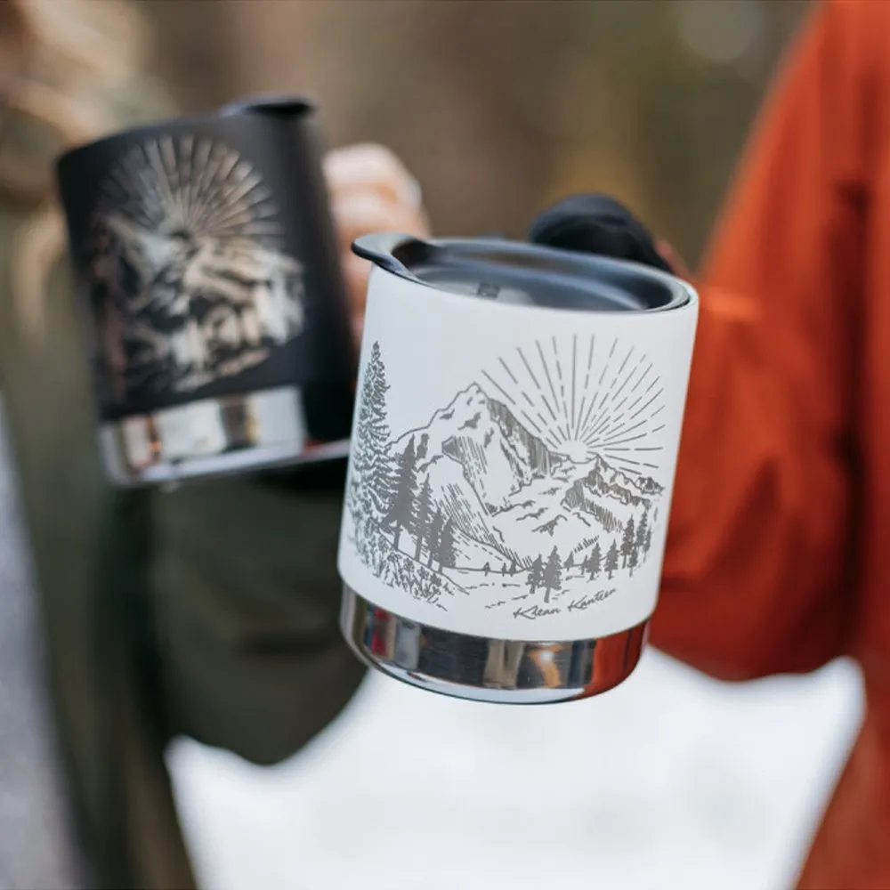 Термокружка Klean Kanteen Camp Mug 355 мл Mountain White - фото 8