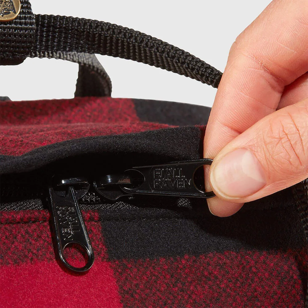 Рюкзак Fjallraven Kanken Re-Wool Red-Black (320-550) - фото 7