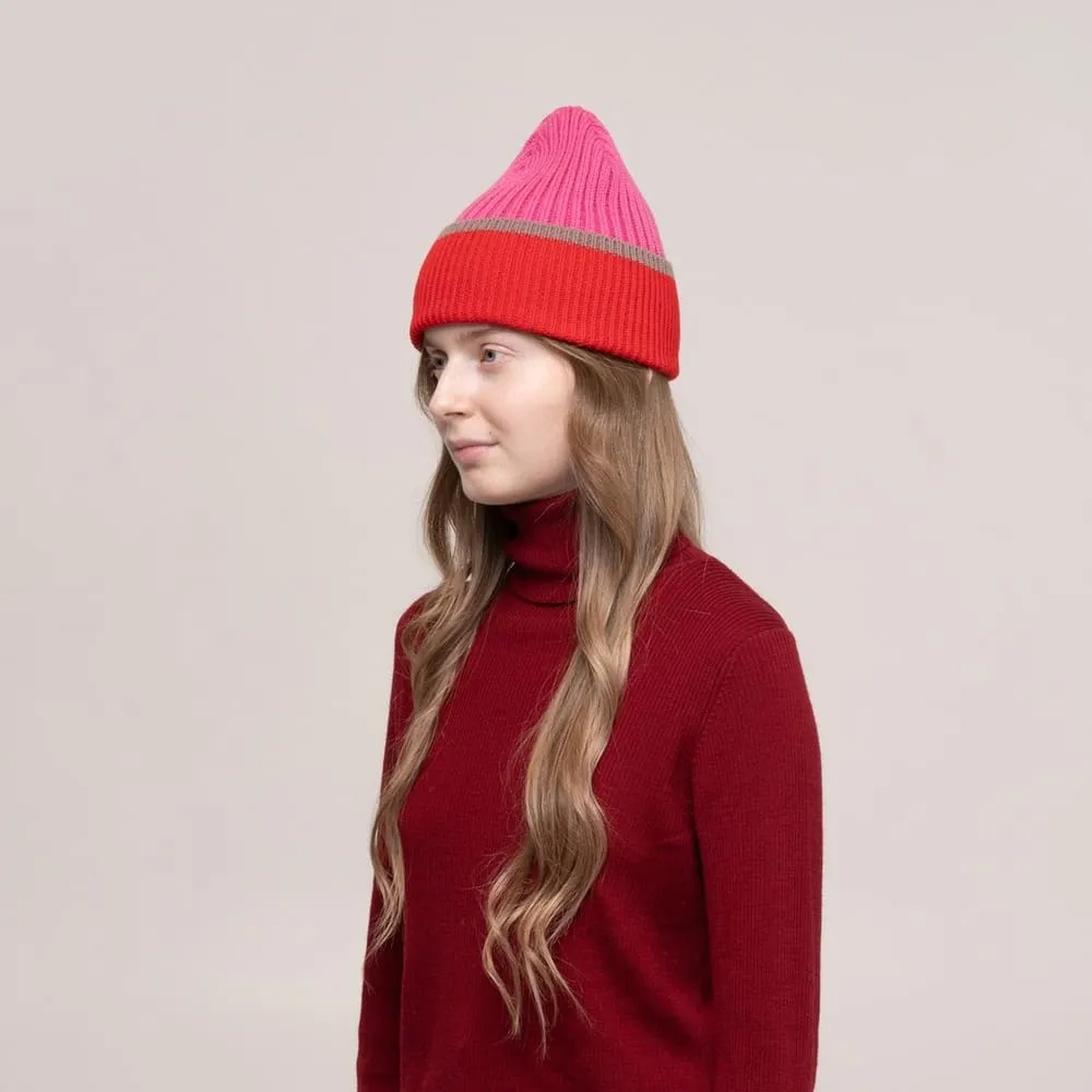 Шапка CHECK YA HEAD колорблок 2525/176 - фото 2