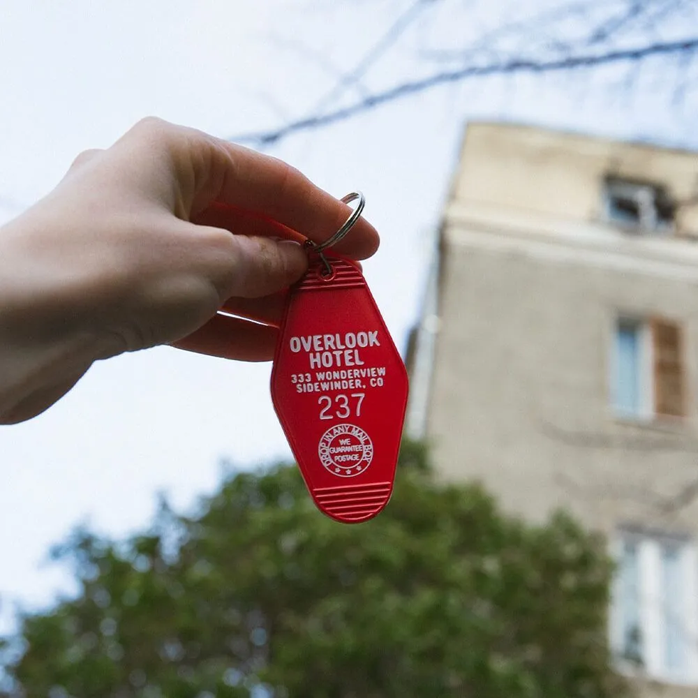 Брелок на ключи Friend Function The Shining бордовый - фото 4