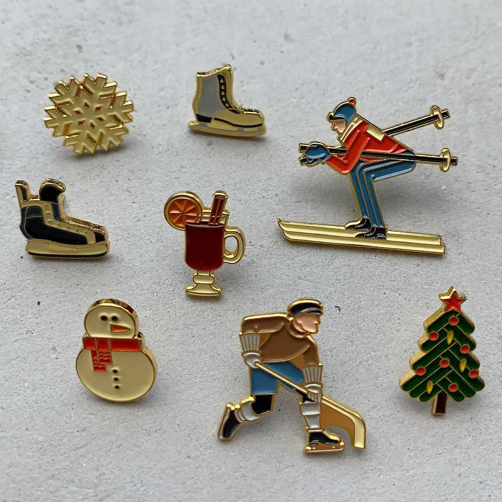 Значки Heart of Moscow Зима - фото 1