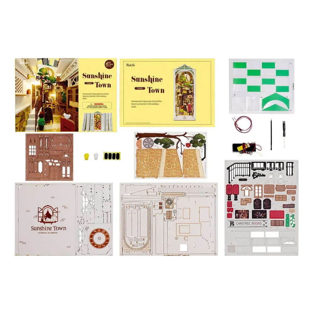 Интерьерный конструктор Robotime Sunshine Town - фото 10
