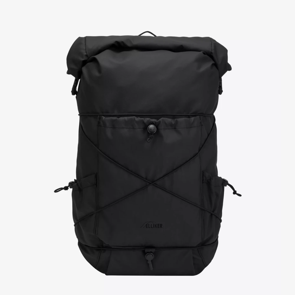 Рюкзак ELLIKER Buckden Roll Top 24/35L Black - фото 5
