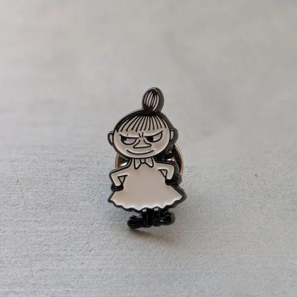 Значок Подписные издания Муми-тролли Крошка Мю - фото 1