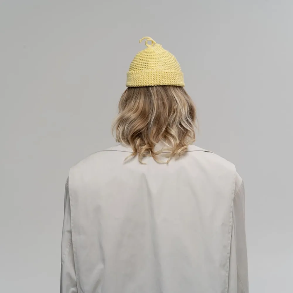 Шапка CHECK YA HEAD желтая 25225/197 - фото 5