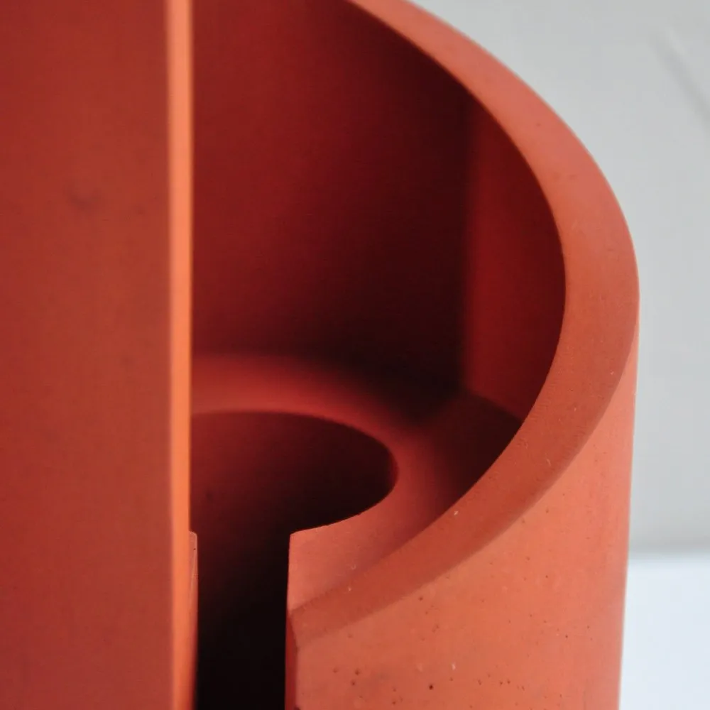 Светильник CONCRETE COLOR Fackel кирпичный - фото 2