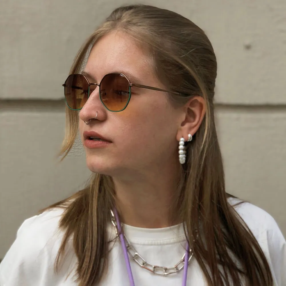 Очки SPUNKY Ring Dong 2 Brown-Green - фото 2