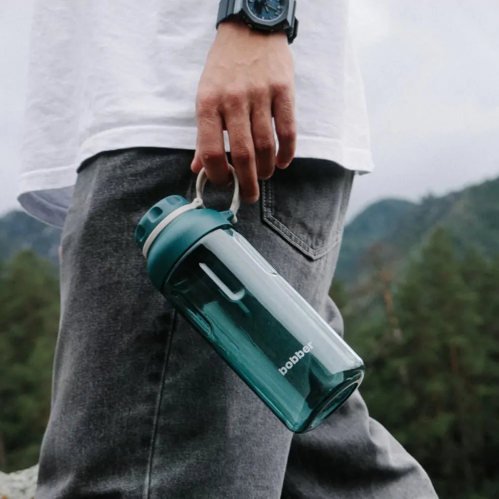 Бутылка Bobber Tritan Bottle 890 мл Deep Teal - фото 5