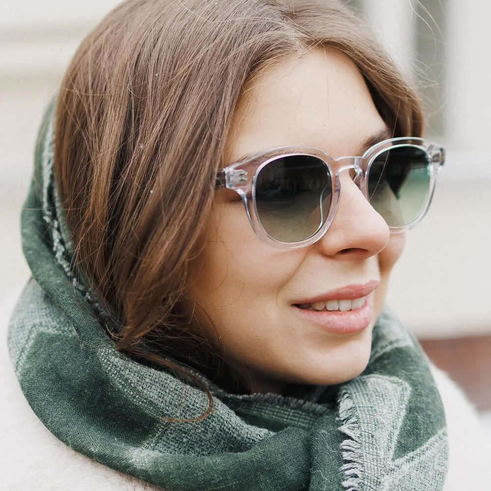 Очки MESSYWEEKEND Bille Crystal Green - фото 2