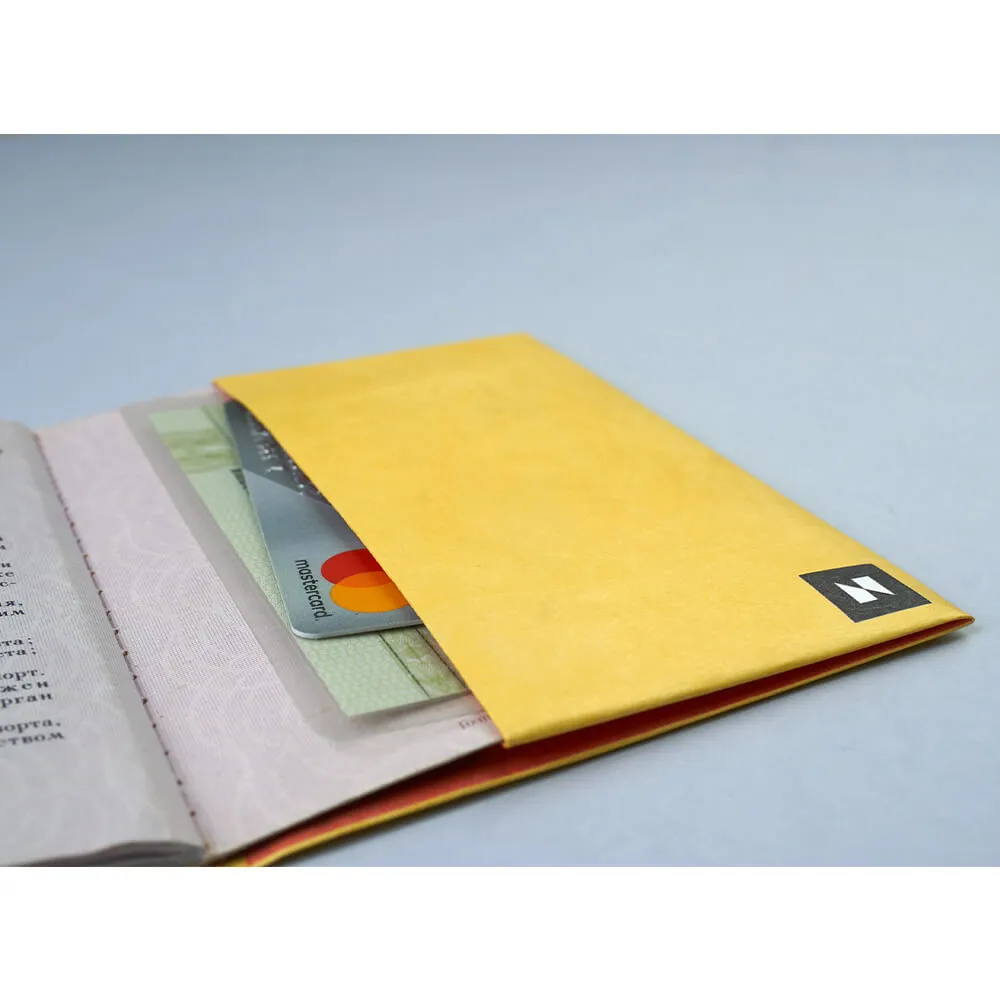 Обложка для паспорта из тайвека New Wallet Билет и самолёт - фото 7