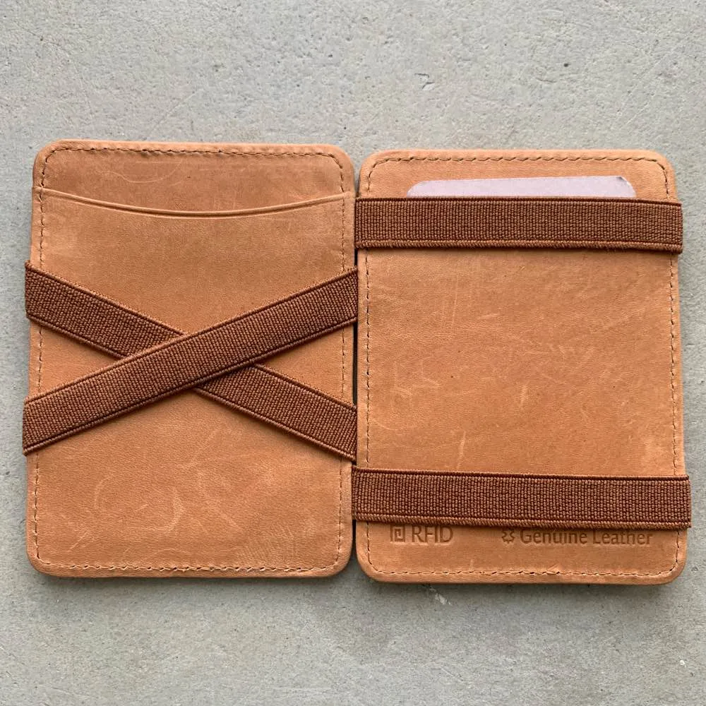 Волшебный кошелек Garzini Magic Wallets бежевый - фото 2