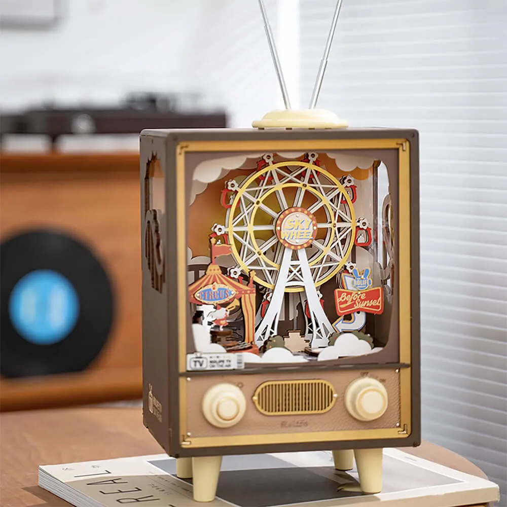 3D-пазл + музыкальная шкатулка Robotime Sunset Carnival - фото 10