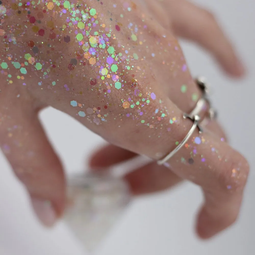 Набор самоклеящихся глиттеров Хит Shiny Band 3 шт - фото 6