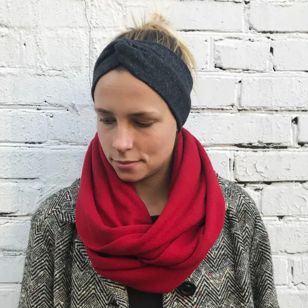 Снуд Friend Function шерстяной Кармин - фото 3