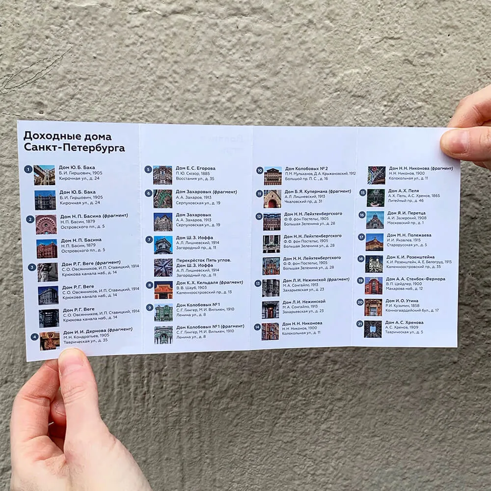 Игра Арт-мемо Доходные дома Санкт-Петербурга - фото 5
