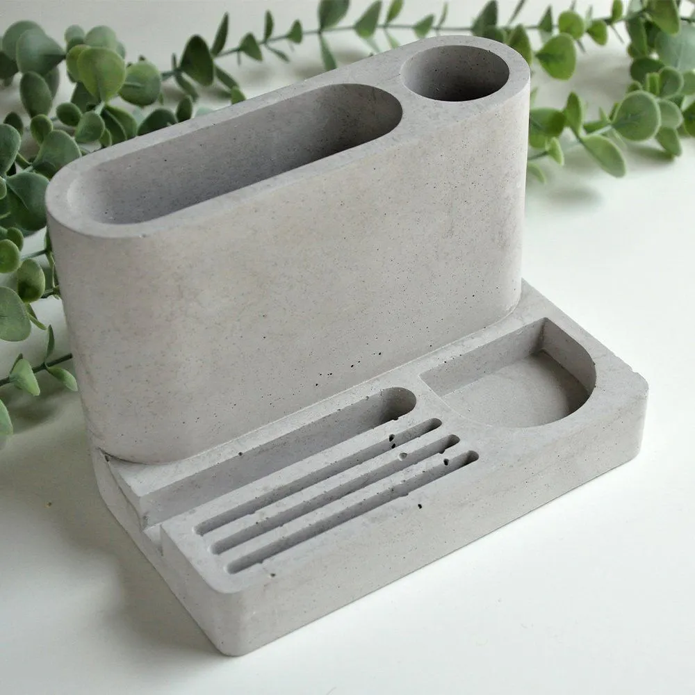 Органайзер CONCRETE COLOR Zigrid серый шелк - фото 1