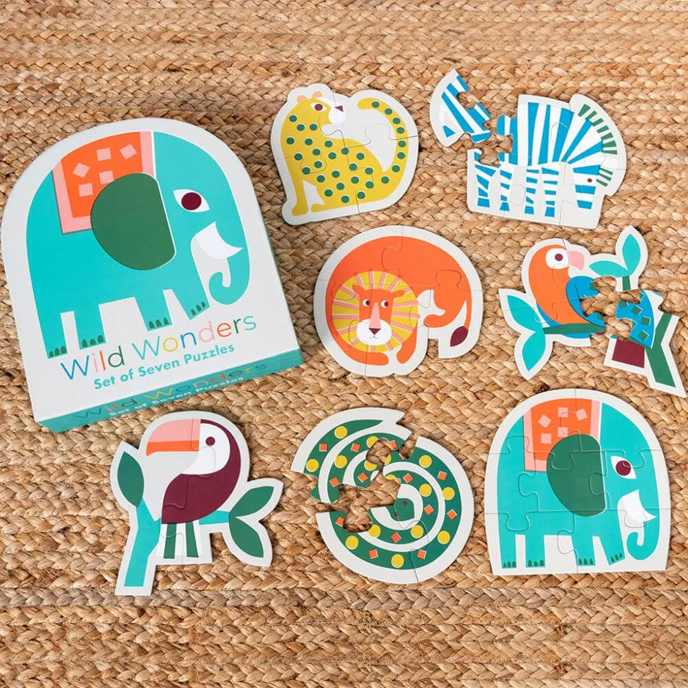 Пазлы для детей с животными REX - фото 1