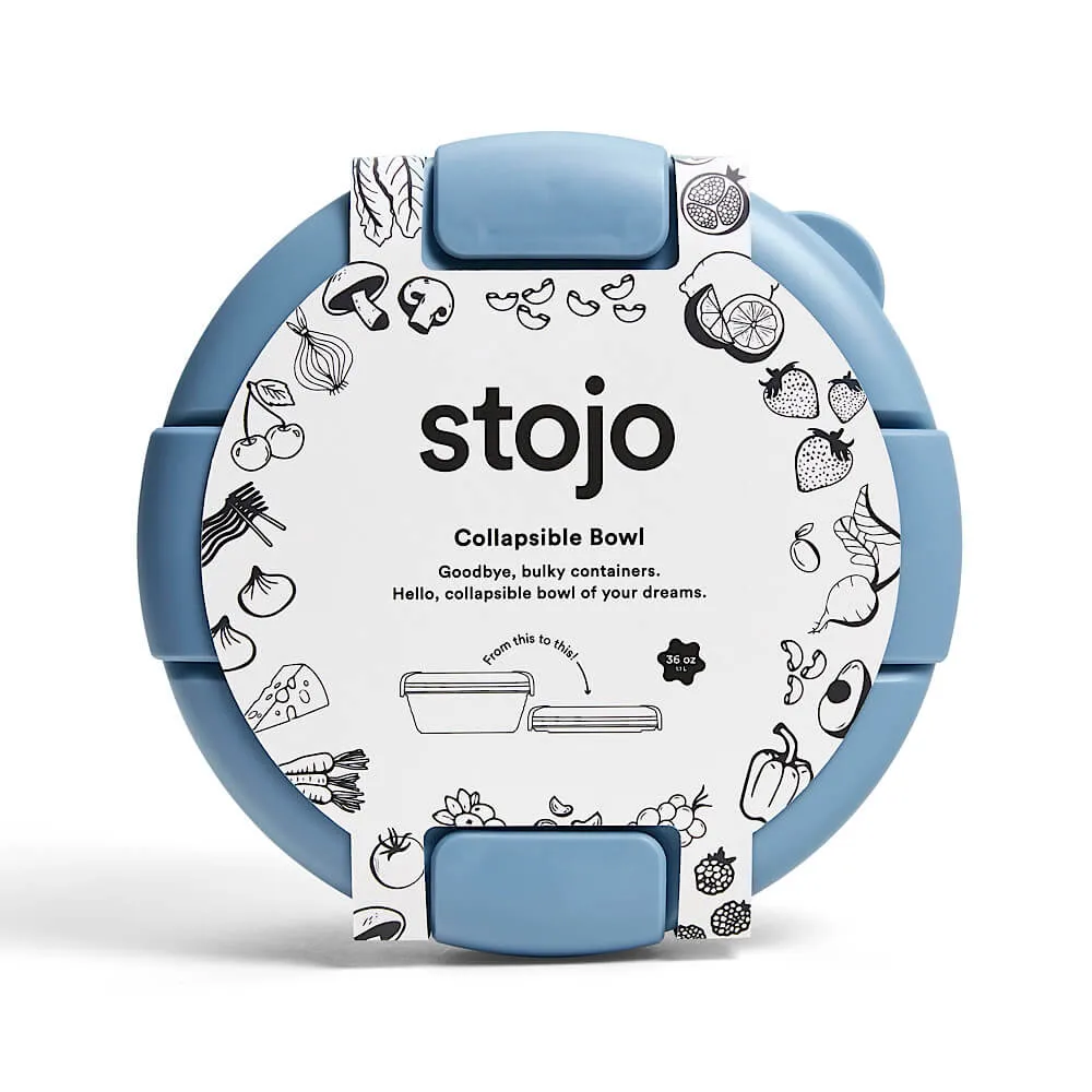 Складной ланч-бокс Stojo Bowl Steel 1065 мл - фото 15