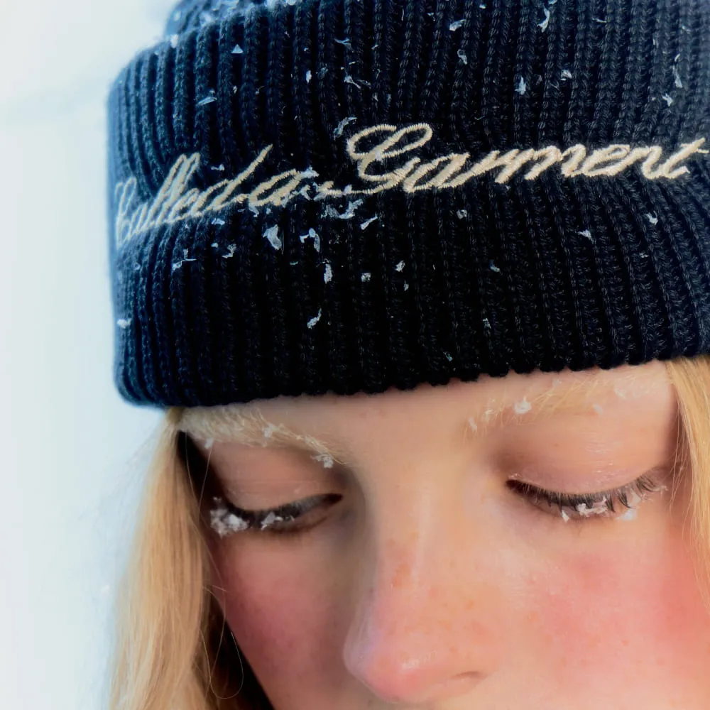 Шапка Called a Garment Everyday Beanie Сharcoal - фото 4