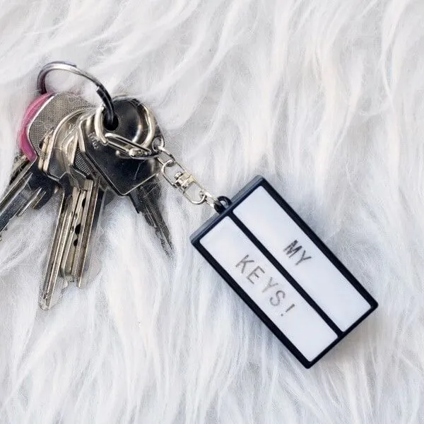 Брелоки Kikkerland в виде лайтбокса - фото 7